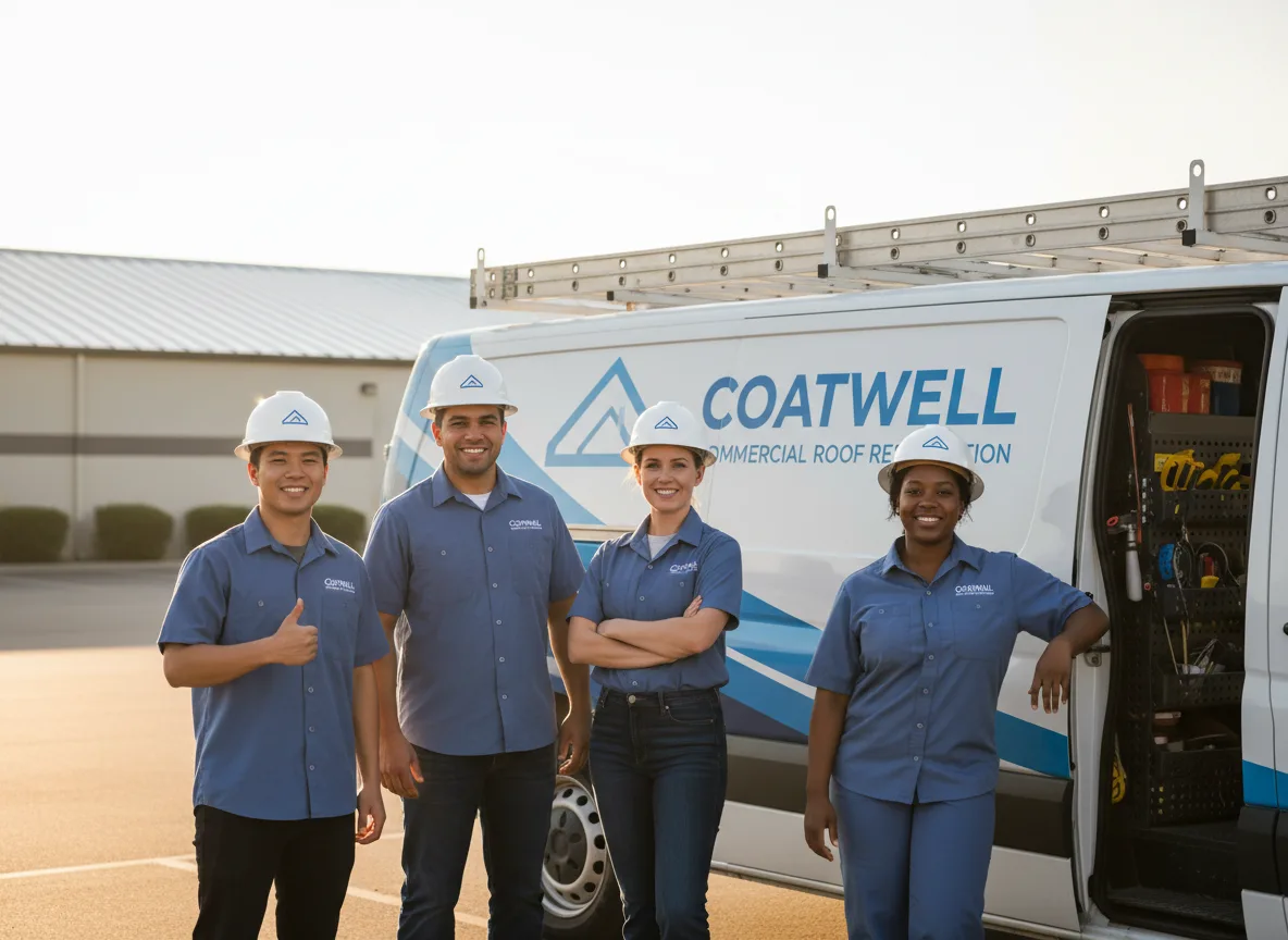 Commercial roof coating company in Sardis, MS